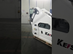 KS550 Yan Tipi Hidrolik Kırıcı 200mm Çizel Diametresi Uygun 50 ~ 65 Ton Ekskavatör