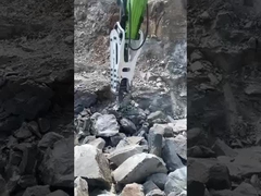 KS650 Hammer Rock Breaker Çisele Tipleri 210mm Beton Breaker Excavator için