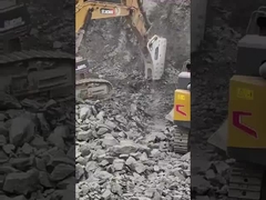 5500Kg KS550 Ağır Hidrolik Kaya Çekiç Kırıcı OEM Erişilebilir