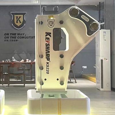 Kalite  KS220 Side Type Hydraulic Breaker 140mm Chisel Diameter 400-550bpm for 20-27 Ton Excavator Fabrika