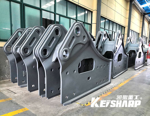 Kalite  Side Type Hydraulic Breaker Spare Parts Bracket KS60 KS80 KS220 KS400 Fabrika