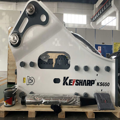 KS650 Hammer Rock Breaker Çisele Tipleri 210mm Beton Breaker Excavator için