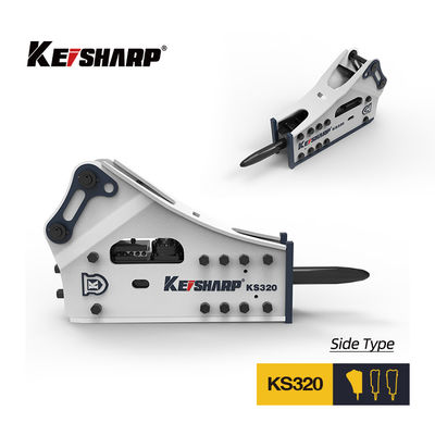 KS320 Yan Tipi Hidrolik Kırıcı 155mm Çisel Kaya Kırıcı
