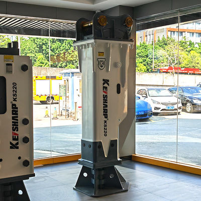 140 mm çakma KS220 Hızlı Teslimat Nokta Kazı makinesi yıkım işiniz için hidrolik kırıcılar