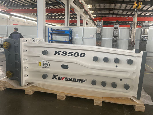 190mm Çisel Hidrolik Çakıcı Top Tip Kazıcı Beton Çakıcı