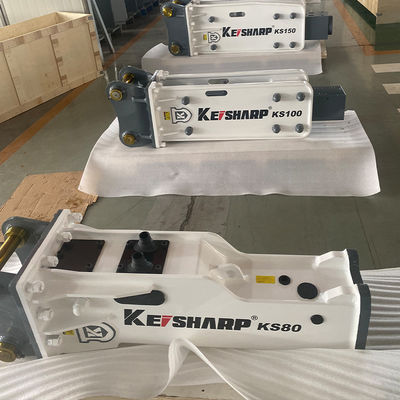 KEISHARP KS80 Mini Ekskavatör için Kutu Tipi Hidrolik Kırıcı