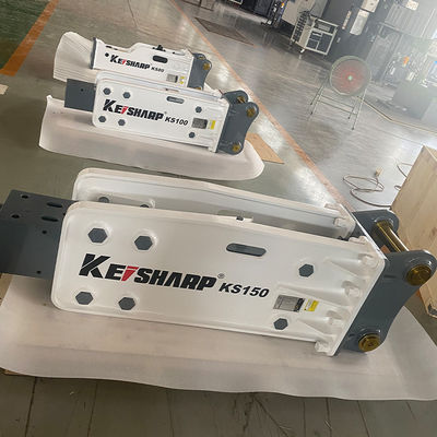 100mm çırpı KEISHARP KS150 Mini Kazı makinesi için en iyi tip hidrolik kırıcı