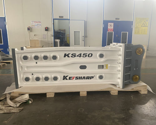 KS450 Top Tip 190mm Çisel Kazıcısı Demiryolu / Mimarlık için Hidrolik Kaya Kırıcı