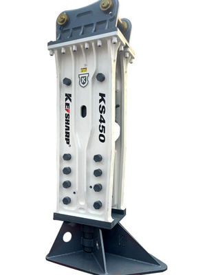 Caterpillar Kazı makinesi için üst kapağı montajlı kırıcı Çizel çapı 190mm Çalışma gerginliği 270-290 bar