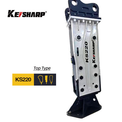 KS220 En iyi tip hidrolik kazıcı taş kırıcı makine ISO onaylı