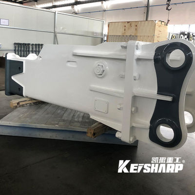 OEM Hidrolik kırıcı yedek parçaları Bracket Silent Type For Excavator
