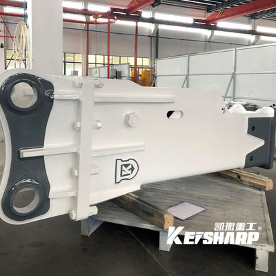 OEM Hidrolik kırıcı yedek parçaları Bracket Silent Type For Excavator