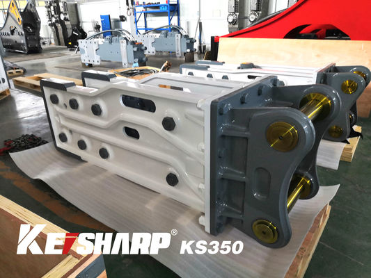 KS350 En iyi tip hidrolik kırıcı 165mm Çizel çapı 35-40 tonluk kazıcı için