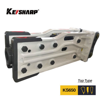 KS650 kazı makinesi yıkım işi için Hidrolik kırıcılar kazı makinesi takımı