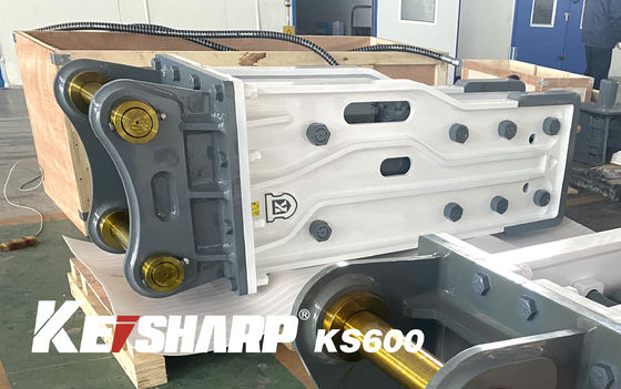 KS600 En iyi tip hidrolik kırıcı 205mm Çizel çapı 55-65 tonluk kazıcı için