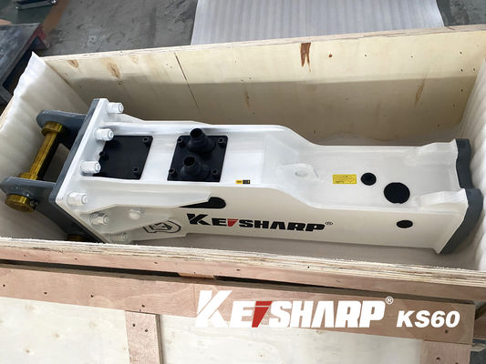 KEISHARP KS60 Mini Ekskavatör için Kutu Tipi Hidrolik Kırıcı