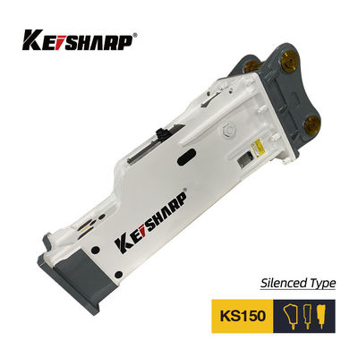 KEISHARP KS150 Mini Ekskavatör için Kutu Tipi Hidrolik Kırıcı
