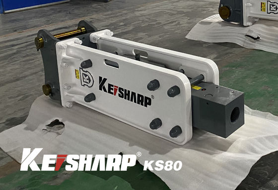 KS80 En iyi tip hidrolik beton kırıcı 68 mm çisel hidrolik kırıcı