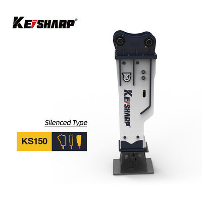 KS150 Kutusu Tipli Hidrolik Kesiciler 100 mm Çizel Diametresi