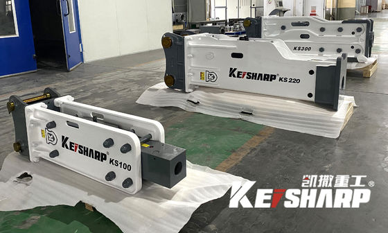 KS500 ISO9001 Kazı makinesi hidrolik kırıcı inşaat ekipmanları