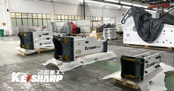 KS500 ISO9001 Kazı makinesi hidrolik kırıcı inşaat ekipmanları