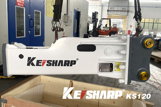 KEISHARP KS120 Mini Ekskavatör için Kutu Tipi Hidrolik Kırıcı