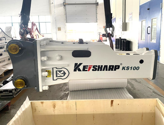 KS550 200mm Çisel Kutusu Tipi Ekskavatör Madencilik / Metallürji için Hidrolik Kırıcılar