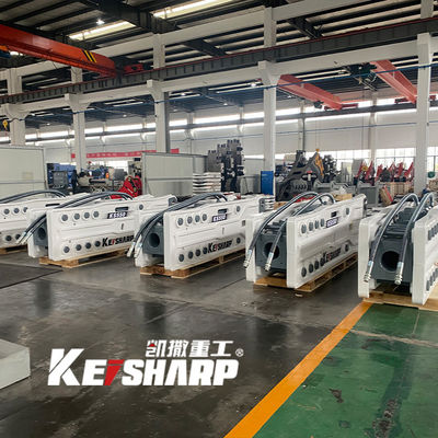 Kazı makinesi üst tipi hidrolik kırıcı çekiç ISO45001 Onaylandı