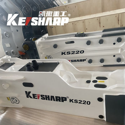 KS220 Silenced / Side / Top Tipi Excavator için Hidrolik Kırıcı Çekiç