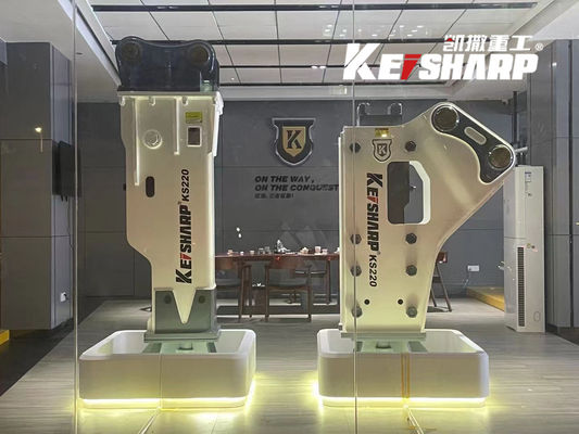 KS220 Silenced / Side / Top Tipi Excavator için Hidrolik Kırıcı Çekiç