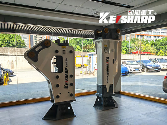 KS220 Silenced / Side / Top Tipi Excavator için Hidrolik Kırıcı Çekiç