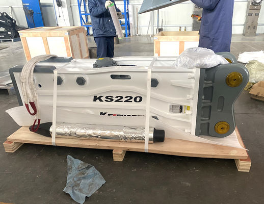 KS220 Silenced / Side / Top Tipi Excavator için Hidrolik Kırıcı Çekiç