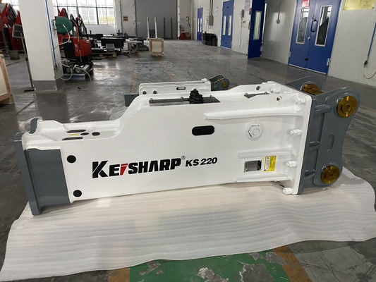 KS220 Silenced / Side / Top Tipi Excavator için Hidrolik Kırıcı Çekiç
