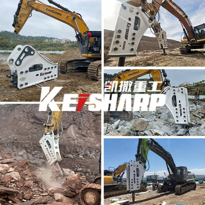 KS450 OEM ODM Kazı Makinesi Otoyol / Mimarlık için Hidrolik Kırıcılar