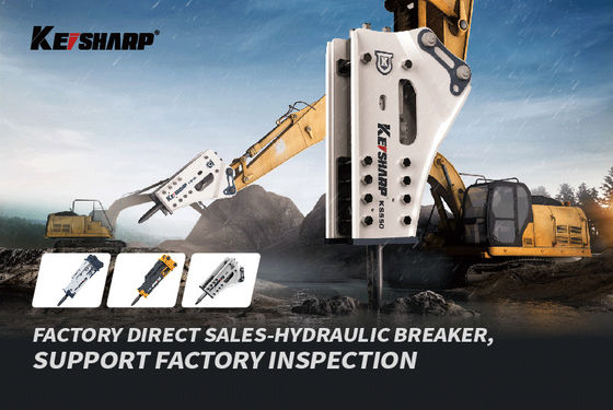 KS600 Keisharp Silenced Tip Hidrolik Kırıcı Çekiç KS60 KS80 KS100