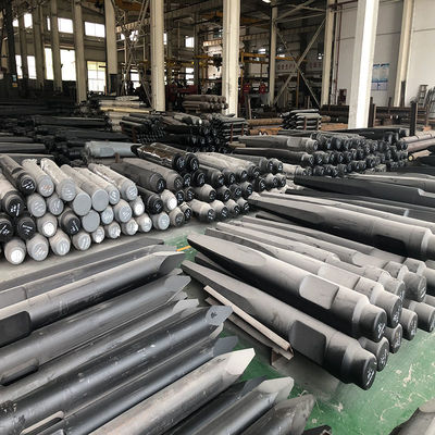 42crmo İnşaat Hidrolik Çekiç Çisele Sb121 Jack Çekiç Çisele Yığın Sürücü