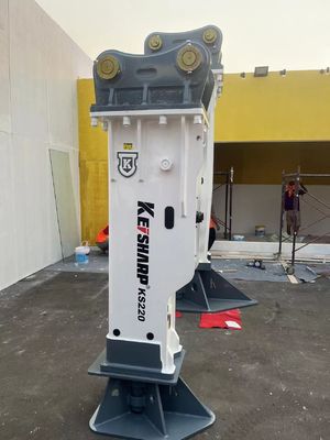 580 ve verimliliği için hidrolik kırıcı parçaları Çisele çapı 140mm