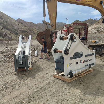 KS850 230mm Çisele Dayanıklı Kaya Kırıcı İnşaat için Hidrolik Çekiç 50-65ton