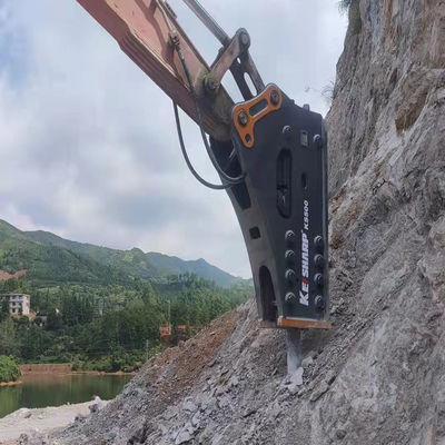 195mm Çisel, inşaat için hidrolik ezme kırıcı inşaat aksesuarları
