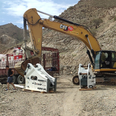 50-60 tonluk kazıcı rehberi / düzensiz şekli için ağır hidrolik taş kırıcı