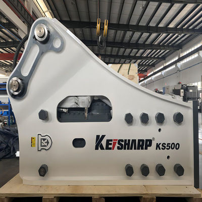 5350 Kg Ağır Hidrolik Kaya Kırıcı Kullanım Direnci Alloy 195mm Çisel Kaya Kırıcı