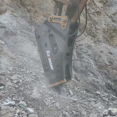 CE Sertifikalı Çarpışma Hidrolik Üst Kırıcı Kaya Mayonu Bağlantısı Kaya Kırma için