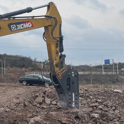 Çarpışma Hızı 150-300 bpm Hitachi Kazı makinesi için Hidrolik Taş Kırıcı Tka Boru Kütüpleri