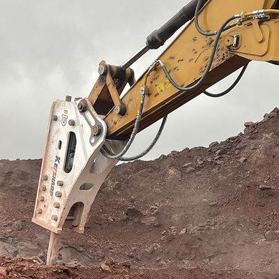 Çarpışma Hızı 150-300 bpm Hitachi Kazı makinesi için Hidrolik Taş Kırıcı Tka Boru Kütüpleri