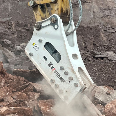 Çarpışma Hızı 150-300 bpm Hitachi Kazı makinesi için Hidrolik Taş Kırıcı Tka Boru Kütüpleri