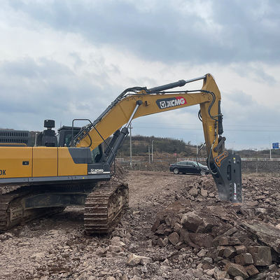 Çarpışma Hızı 150-300 bpm Hitachi Kazı makinesi için Hidrolik Taş Kırıcı Tka Boru Kütüpleri