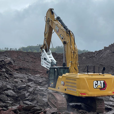 KS450 Excavator Makine için Giyim Direncili Hidrolik Çekiç Kaya Kırıcı 5250 kg