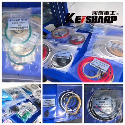 Keisharp Kazı makinesi hidrolik mühür tamir kit 850 Ön silindir mühür kit