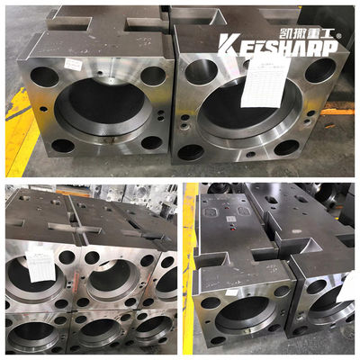 KS320 KS350 KS400 Keisharp kazıcı yedek parçaları için arka silindirli motor montajı