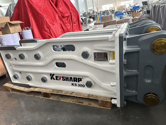 KS300 En iyi tip hidrolik kırıcı 190mm Çizel çapı için 5250bpm frekans